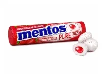 Жевательная резинка Mentos Pure  Fresh клубника 8 шт
