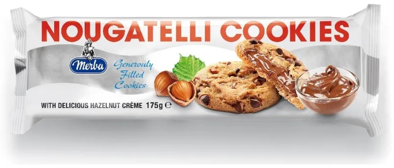 Печенье Merba Nougatelli 175 г