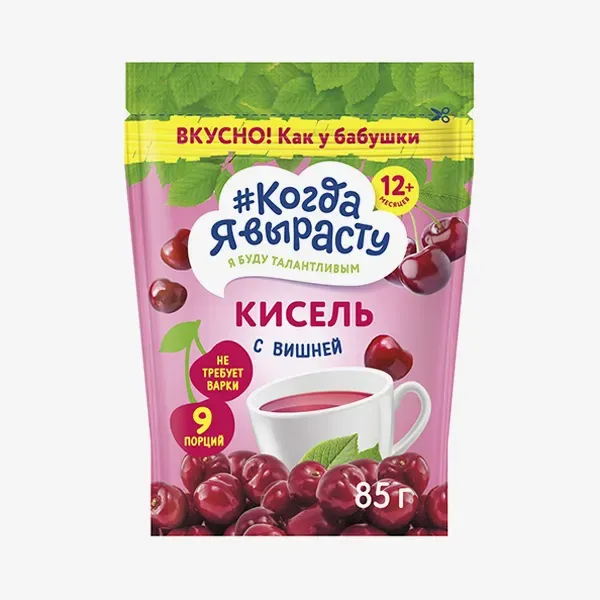 Кисель Когда Я Вырасту вишневый 85 г