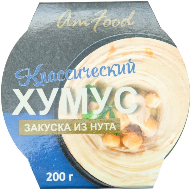 Am food хумус без добавок 200 г