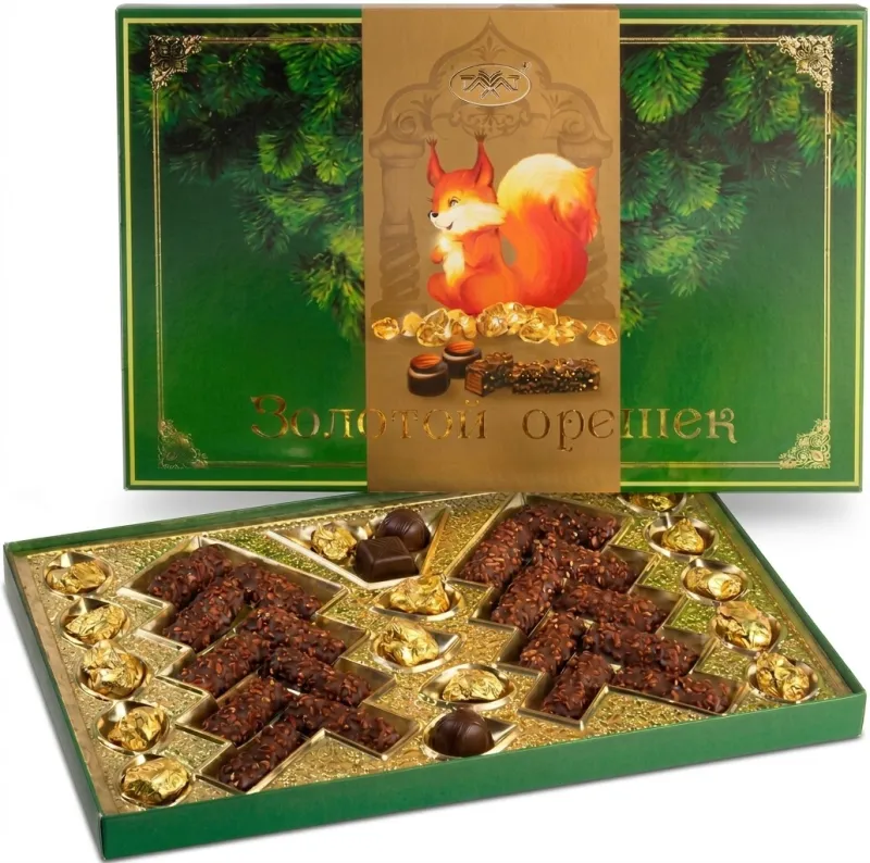 Конфеты «Золотой орешек», 430 г
