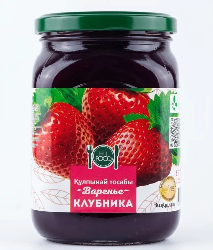 Варенье из клубники HI FOOD, 900 г 