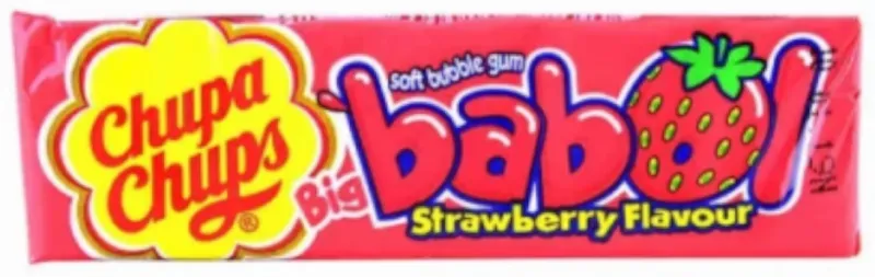 Жевательная резинка Chupa Chups Chupa Chups strawberry flavour 5 шт