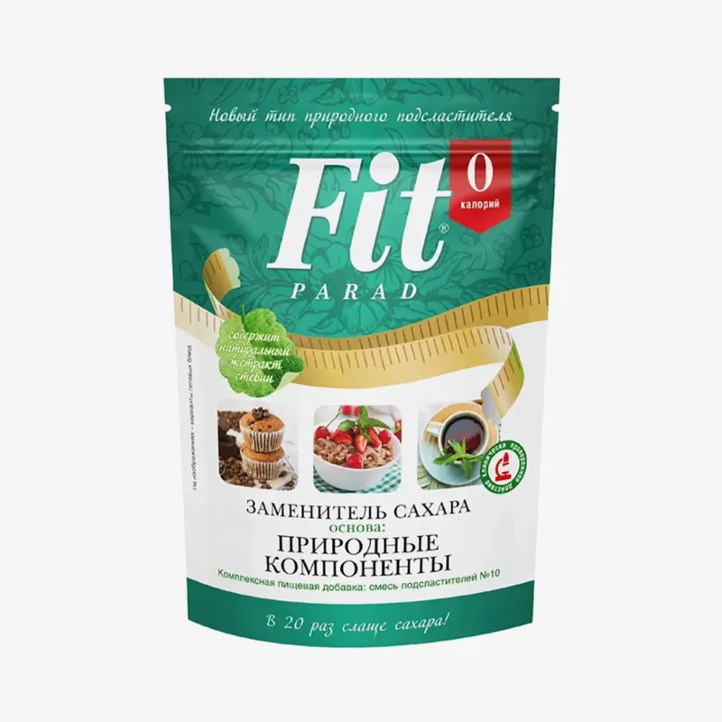 Заменитель сахара Fit Parad №10, 100 г