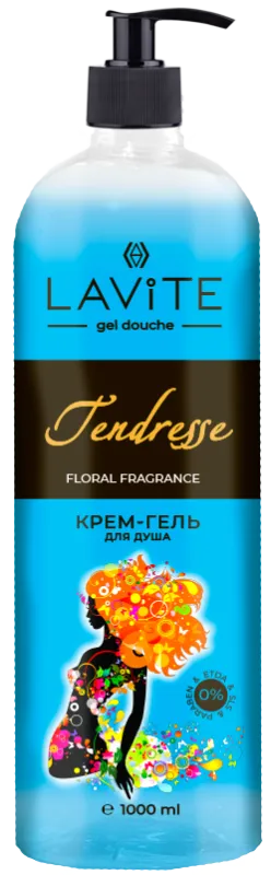Lavite gel Douche Floral Fragrance 1000мл