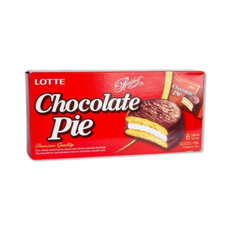 Пирожное LOTTE Choco Pie Zero, 168 г