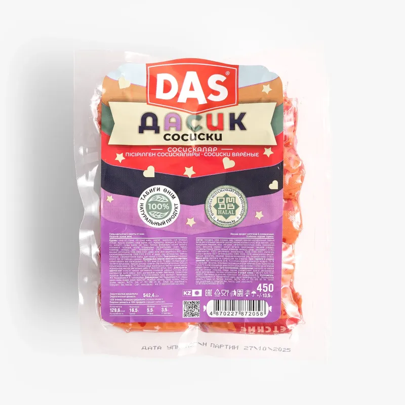Сосиски DАS Дасики 450 г