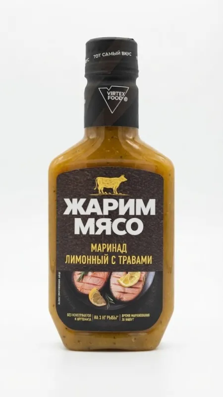 МАРИНАД ЛИМОННЫЙ С ТРАВАМИ «ЖАРИМ МЯСО» VIRTEX FOOD