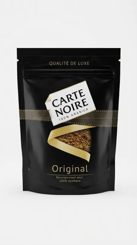 КОФЕ РАСТВОРИМЫЙ СУБЛИМИРОВАННЫЙ CARTE NOIRE ORIGINAL (В МЯГКОЙ УПАКОВКЕ)
