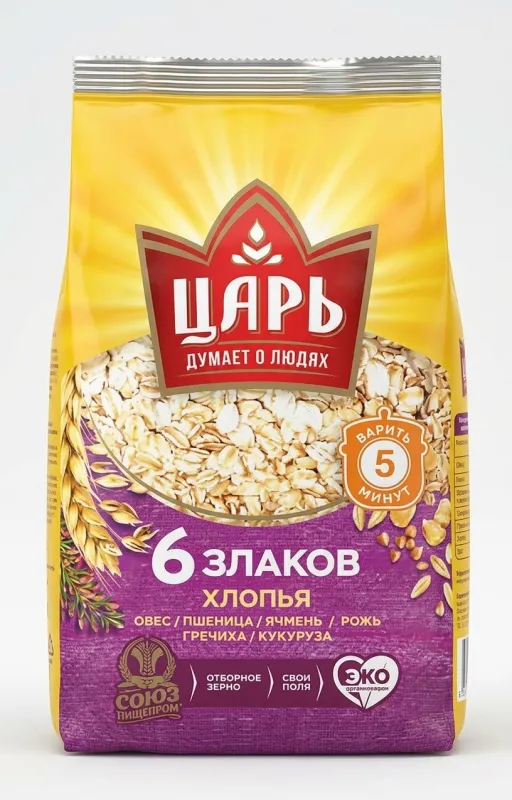 Хлопья 6 злаков