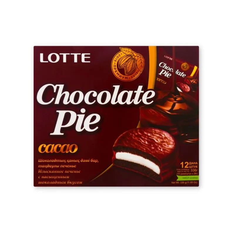 Печенье Lotte Chocolate Pie сасао 336 г