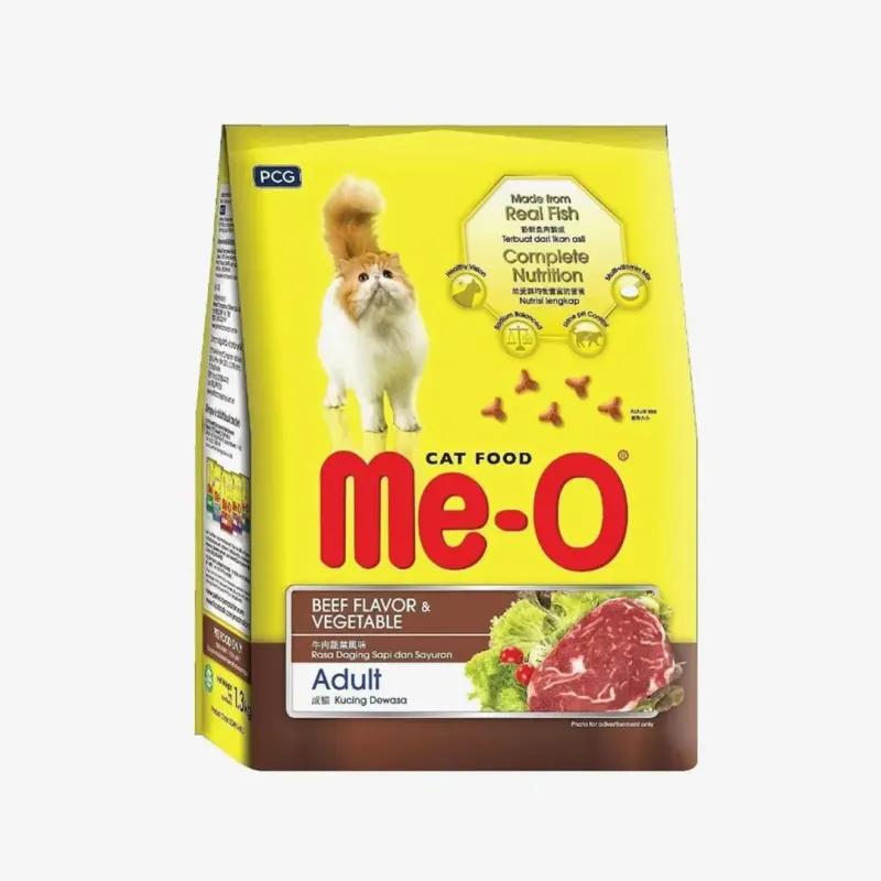 Корм Me-O для кошек говядина с овощами 450 г