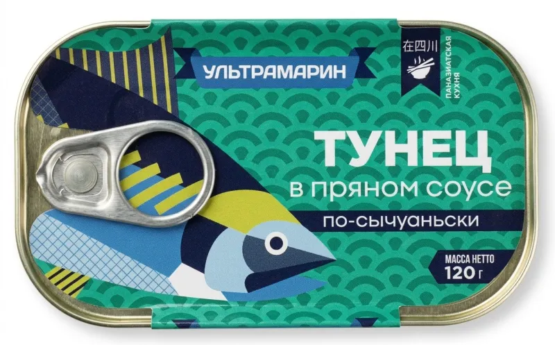 Филе тунца в пряном соусе «По-сычуаньски» 120 гр