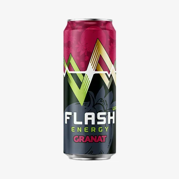 Напиток Flash up energy granat энергетический, 0.43 л