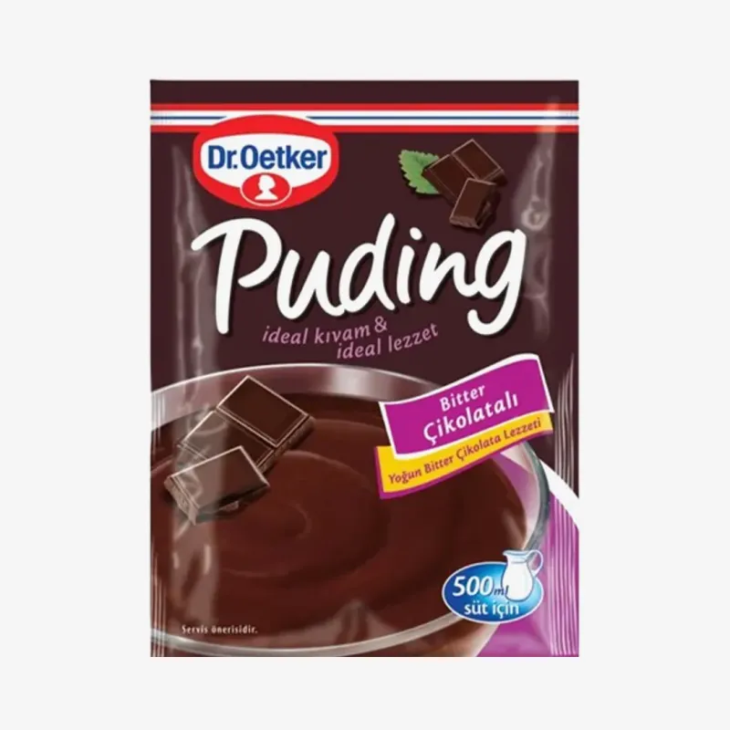 Пудинг Dr.Oetker со вкусом горького шоколада, 111 г