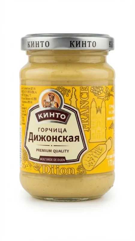 ДИЖОНСКАЯ ГОРЧИЦА «КИНТО» (170 МЛ)