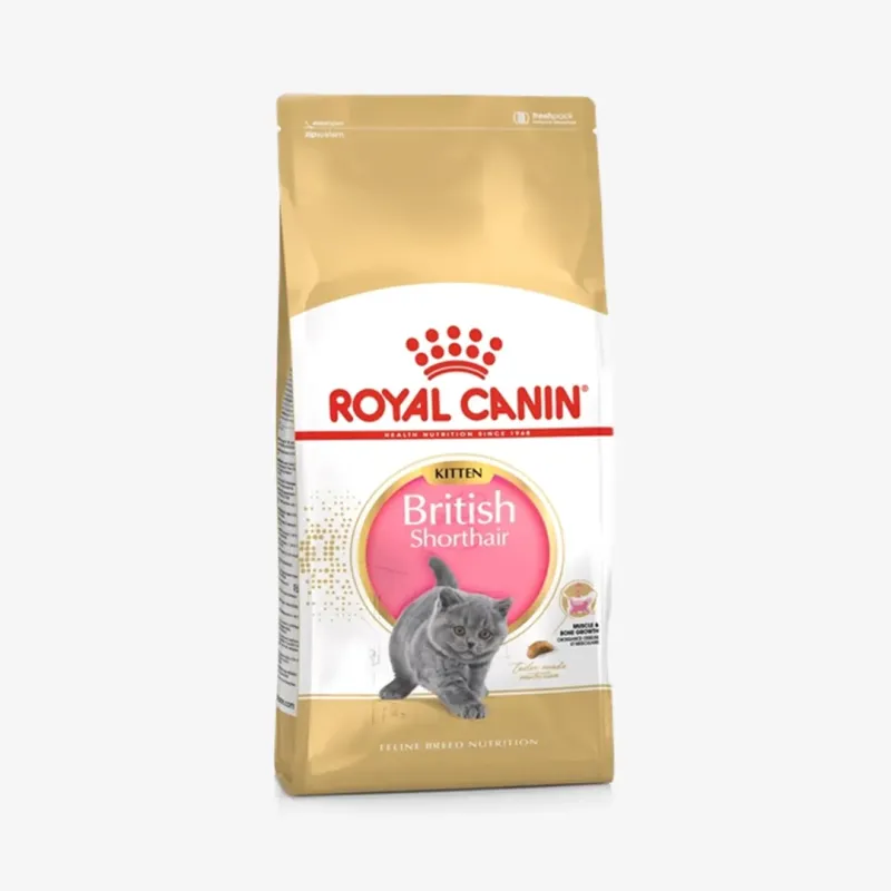 Корм сухой Royal Canin British Shorthair Kitten для котят породы британская короткошерстная 2 кг