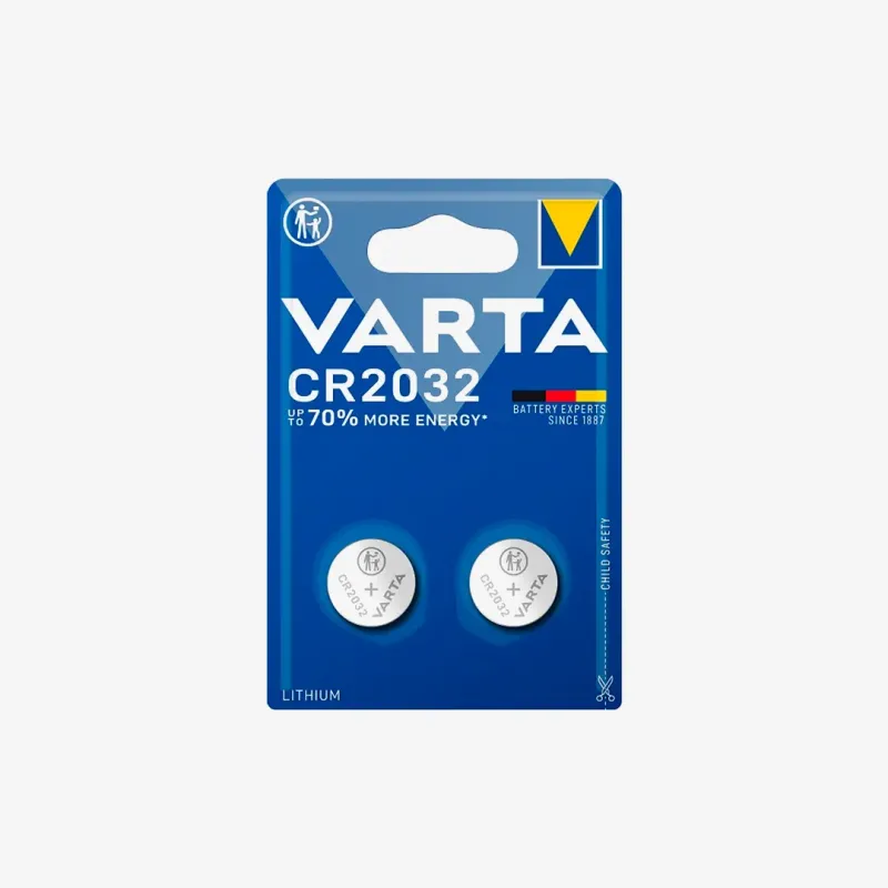 Батарейка Varta литиевая CR 2032 круглая 2 шт