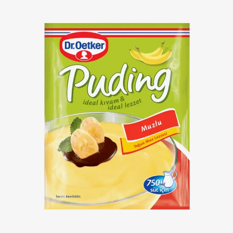 Смесь Dr.Oetker для приготовления пудинга, банан, 120 г