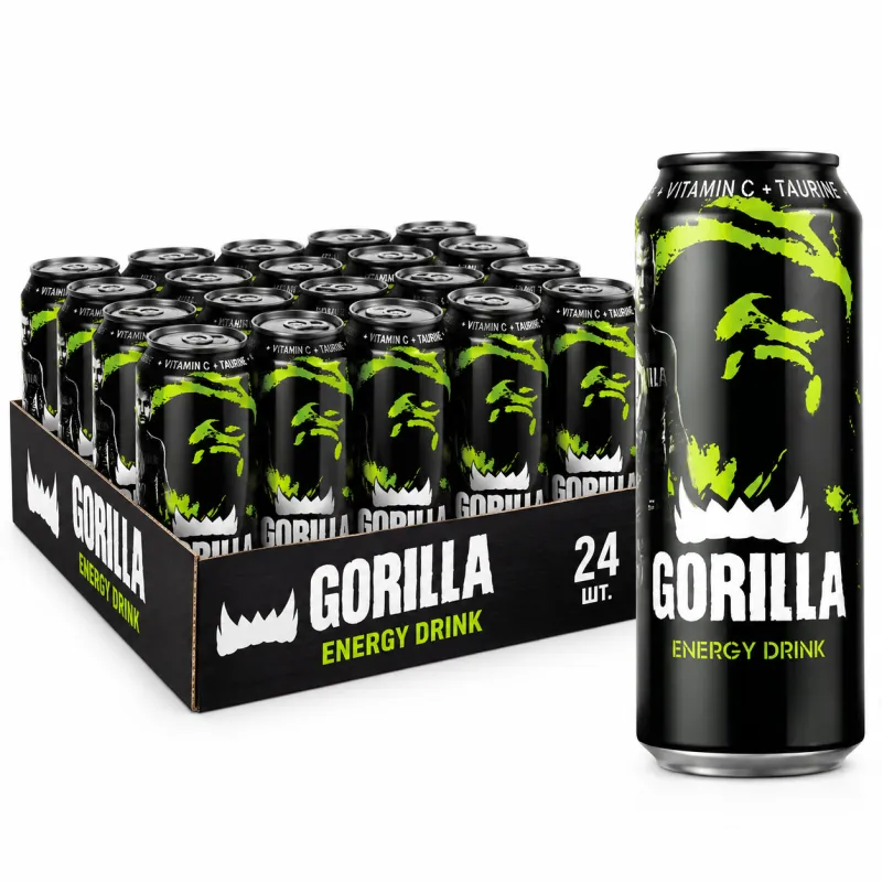 Gorilla Energy Drink Original 24 шт. (упаковка)