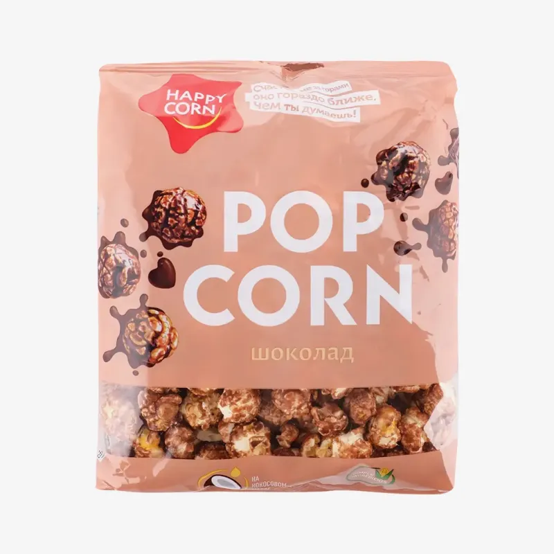 Попкорн Happy Corn шоколад 80 г