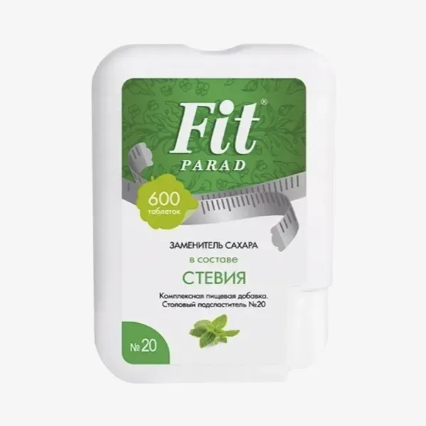 Заменитель сахара Fit Parad №20 600 шт, 36 г