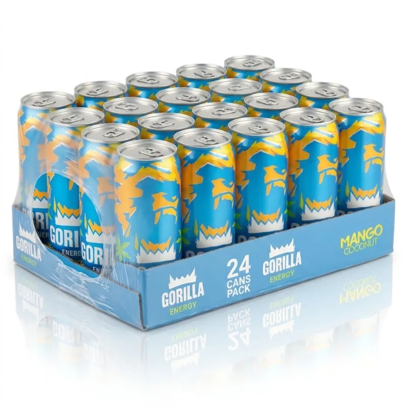 Gorilla Energy Drink Mango × 24 шт. (упаковка)