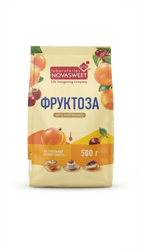 Фруктоза Novasweet натуральная, 500 г
