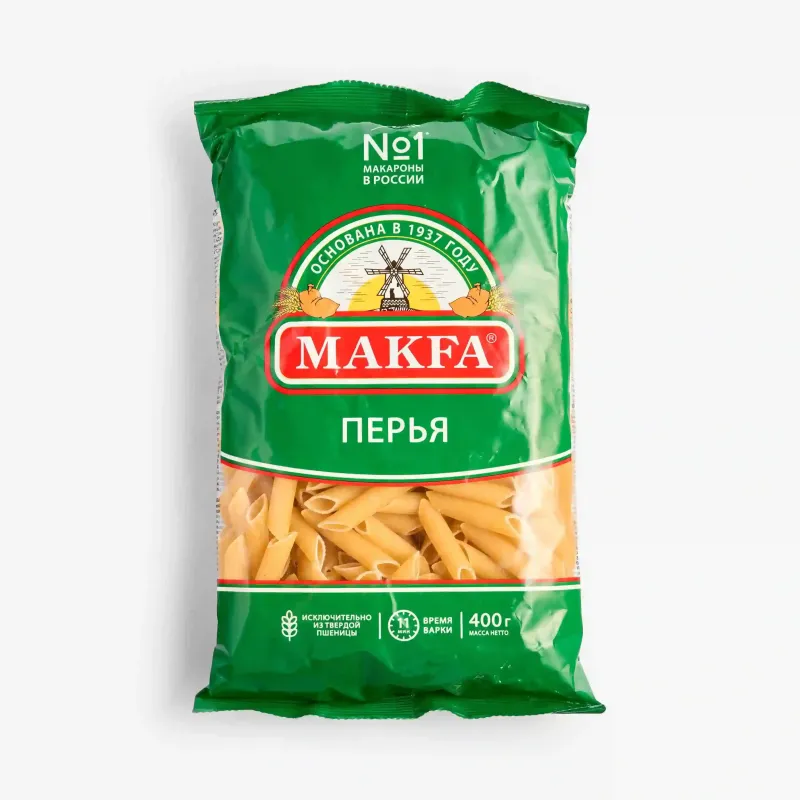 Макароны Makfa перья 400 г