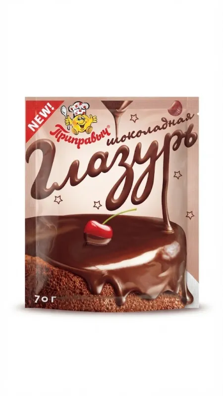 Шоколадная глазурь «Приправыч», NEW, 70 г