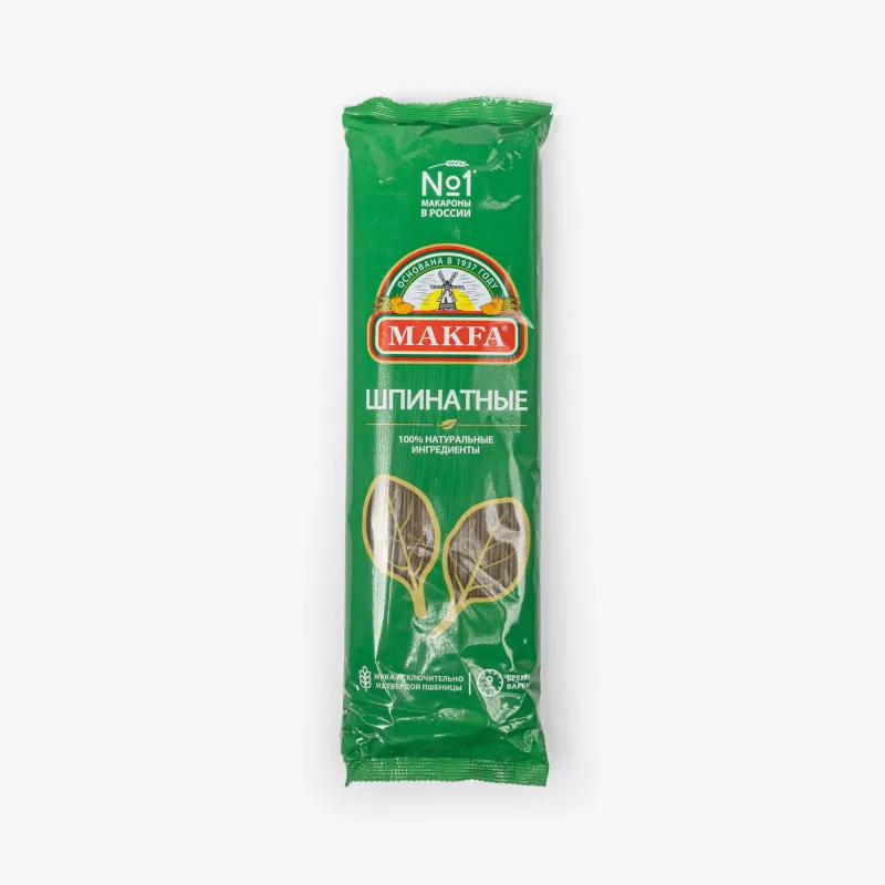 Макароны Makfa шпинатные 500 г