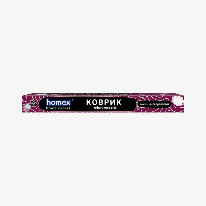 Коврик Homex очень многоразовый, тефлоновый, 1 шт в футляре