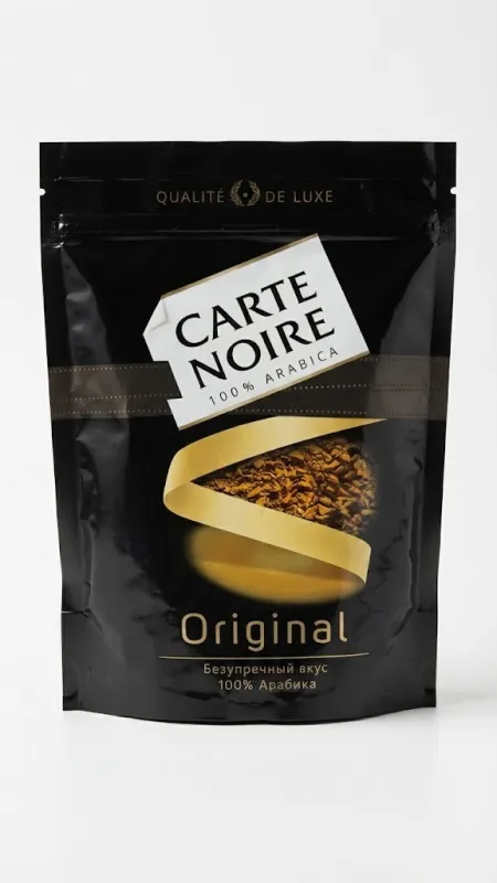 КОФЕ РАСТВОРИМЫЙ СУБЛИМИРОВАННЫЙ CARTE NOIRE ORIGINAL (В МЯГКОЙ УПАКОВКЕ)