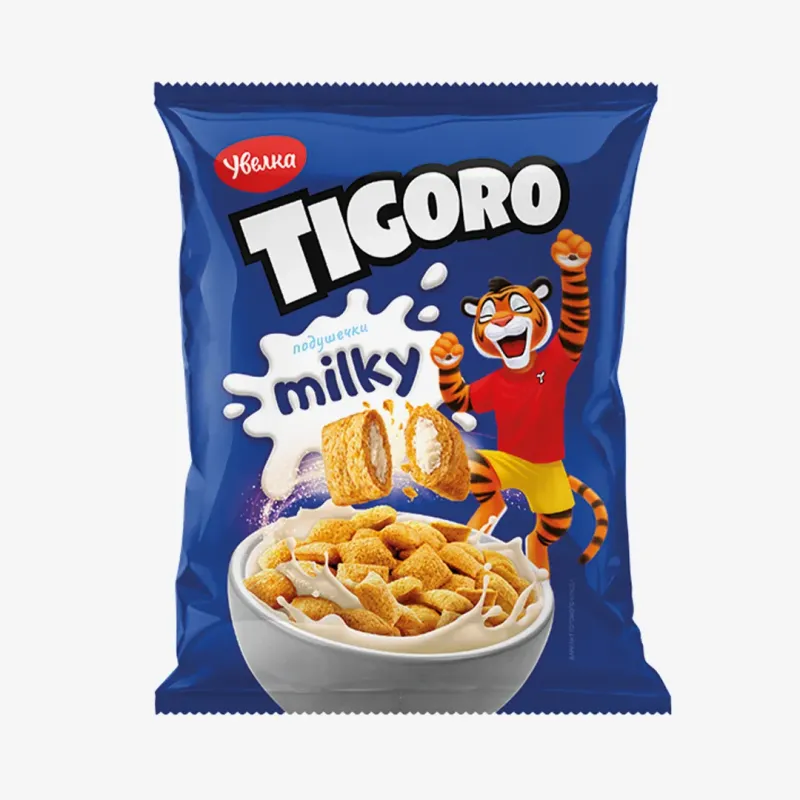 Подушечки Увелка Tigoro молочно-кремовые, 90 г