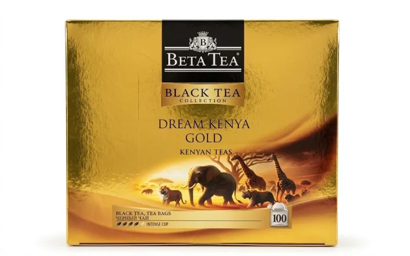 Чай черный Beta Tea «Dream Kenya Gold» в пакетиках, 100 шт.