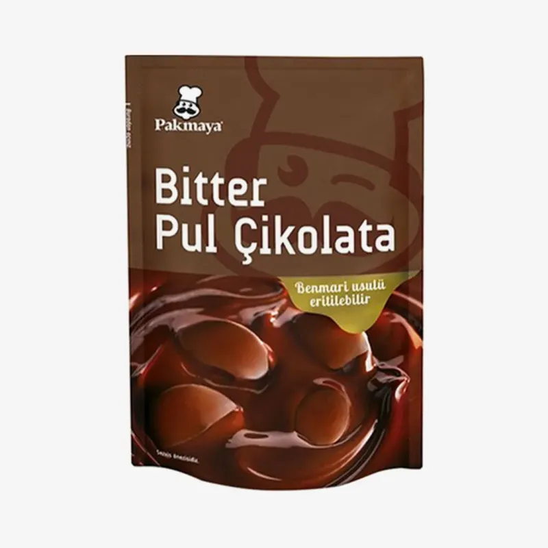 Капли Pakmaya из горького шоколада, 100 г