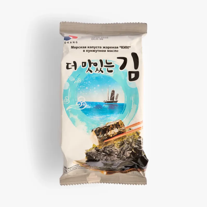 Нори Hokang обжаренные original roasted laver lunch, 10 г