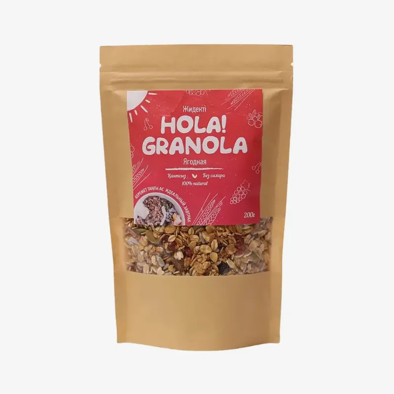 Гранола Hola! Granola ягодная 200 г