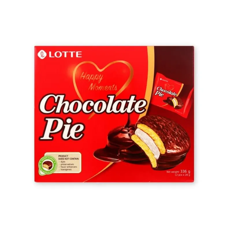 Пирожное LOTTE Chocolate Pie, 336 г