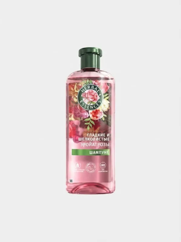 Шампунь Herbal Essences «Гладкие и Шелковистые Аромат Розы», 350 мл