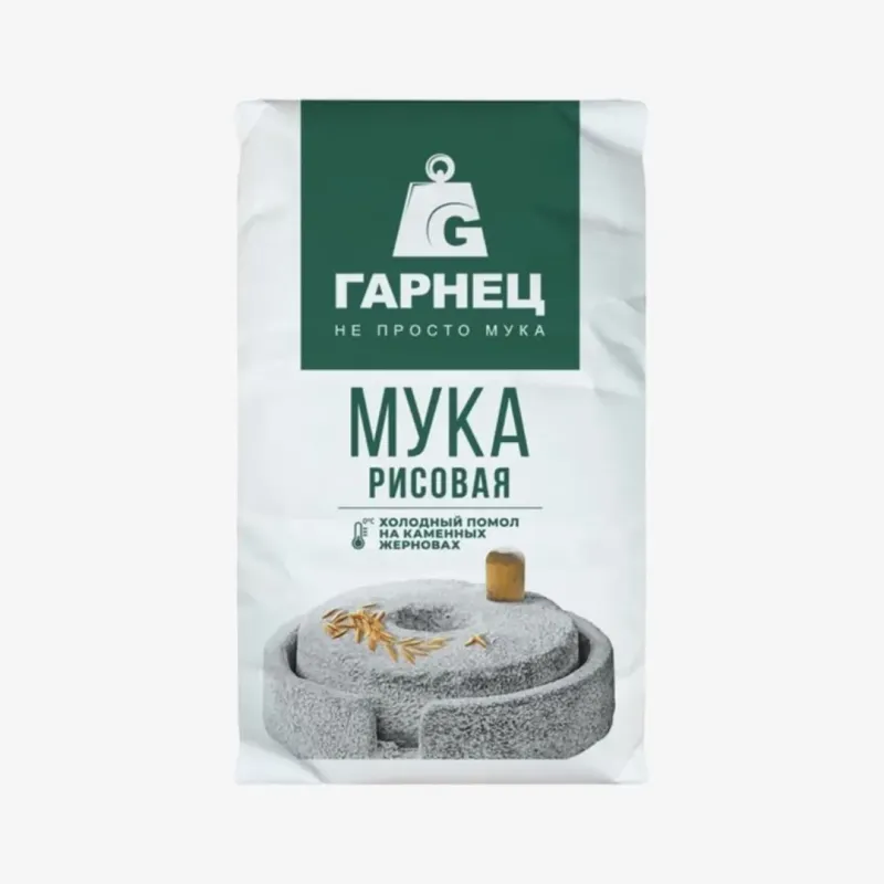 Мука Гарнец Рисовая, 500 г