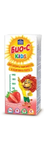 БИО-C KIDS молочный коктейль Клубника 2,5% 200 мл