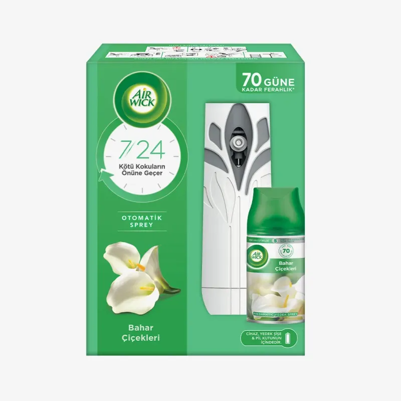 Освежитель воздуха Air Wick Freshmatic нежная лилия, смен.бал. в наборе с авт. 250 мл