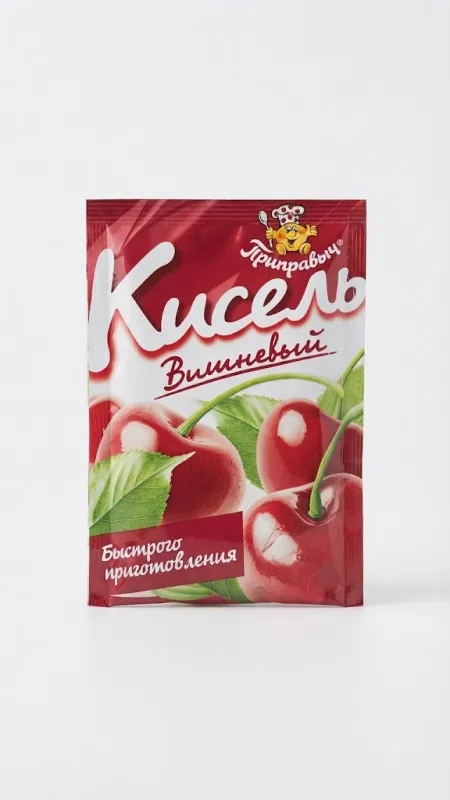 Кисель вишневый быстрого приготовления «Приправыч»