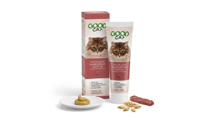 Паста для выведения шерсти GOOD CAT (со вкусом говядины)