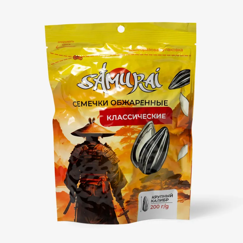 Семечки Samurai обжаренные классические, 200 г