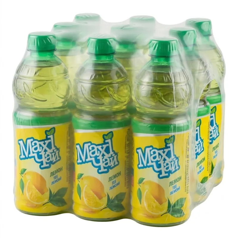Maxi Tea «Лимон» — 0,5 лт. зелёный чай, 12 шт.