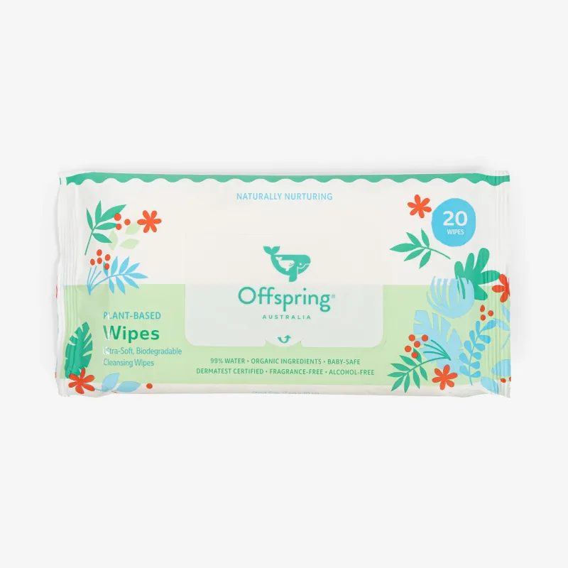 Влажные салфетки Offspring биоразлагаемые, 20шт