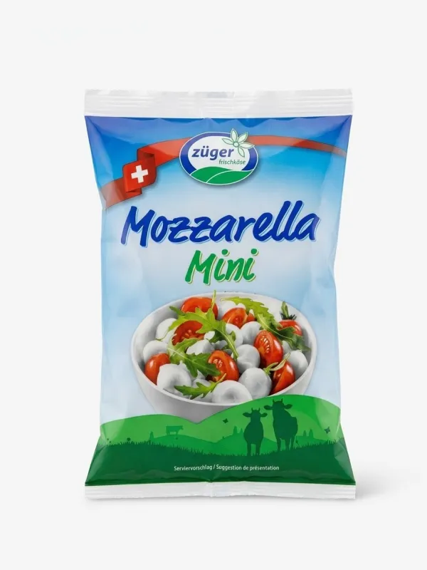 Сыр Zuger mozarella mini в рассоле, 250г