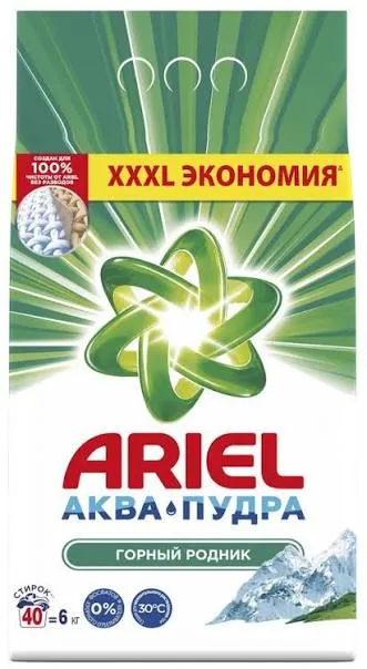 Ariel Автомат Горный Родник порошок 6кг